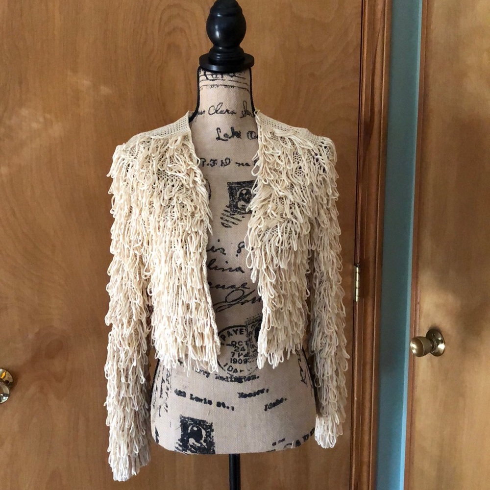 Fringe sweater